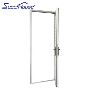 Puerta Abatible de Aluminio con Excelente Ventilación, Puerta Exterior con Rejilla, Puertas Francesas con Rejilla - Product Image 4