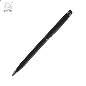 TTX Bút Stylus Màn Hình Cảm Ứng Mềm Chữ Thập Bằng Nhôm Kim Loại Màu Sắc Khác Nhau Bút Viết 2 Trong 1 - Product Image 2