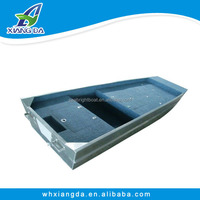 10ft to14ft à fond plat en aluminium bateaux/John bateau/bateau en aluminium D'OEM service