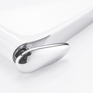 Fapully alta calidad pintura blanca y cromada baño del fregadero del <span class=keywords><strong>lavabo</strong></span> grifos mezclador grifos - Product Image 5