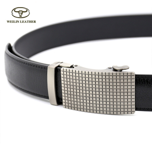 qualité en cuir véritable bracelet hommes automatique boucle ceinture <span class=keywords><strong>sans</strong></span> boucle ceinture à cliquet sangle - Product Image 3