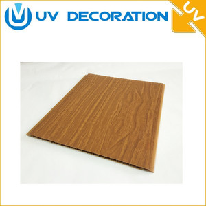 El color madera cielo raso de pvc en china para <span class=keywords><strong>la</strong></span> decoración de <span class=keywords><strong>casa</strong></span> - Product Image 3