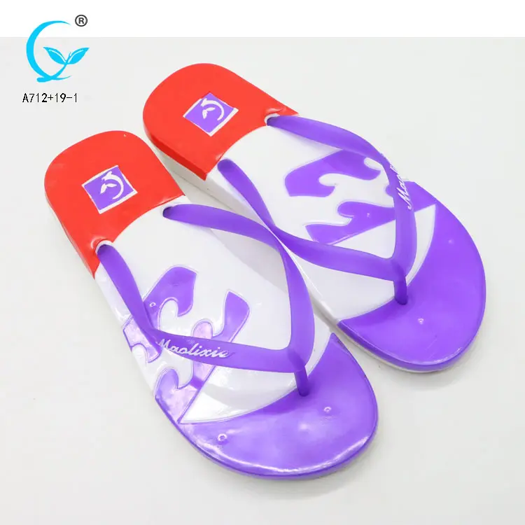 Nice beach slipper for lady spring season and flip flops style dopi flipflop girls china chappal