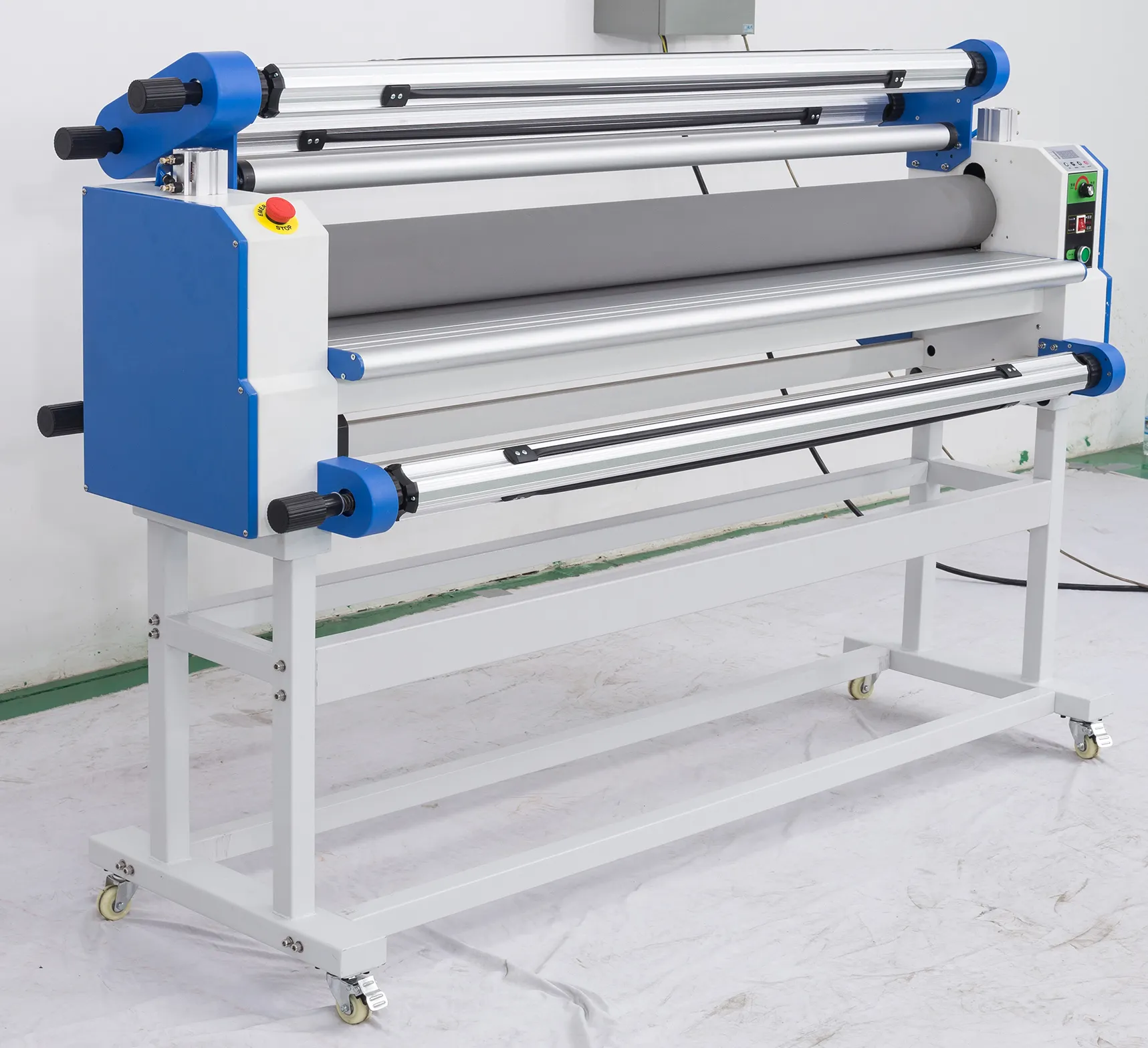 Factory price 63 inch 1600mm 160cm 1600 wide large format electric manual roll cold laminator