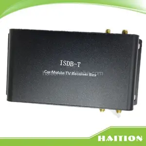 Receptor de TV digital para coche, isdb-t, móvil, para coche, con 4 Sintonizadores