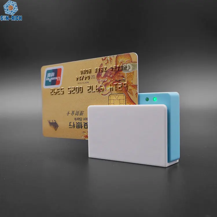 बीटी मोबाइल पोर्टेबल कार्ड रीडर वर्ग मोबाइल कार्ड रीडर पीओएस प्रणाली का समर्थन बैंक कार्ड रीडर