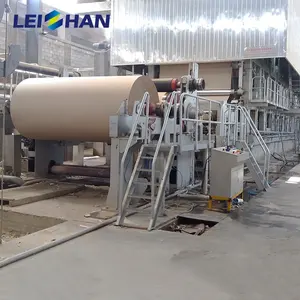 Recycled Waste Carton Paper Production Line, Recycling Waste Paper Machine