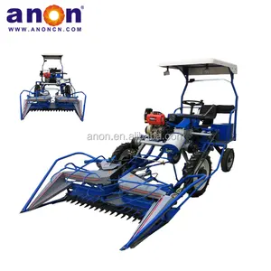 ANON Mini Harvester paddy cutting machine rice wheat sorghum grass straw reaper machine reaper binder