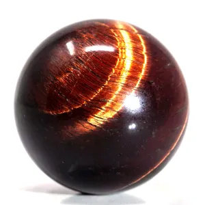 ナチュラルクォーツマジッククリスタルデコレーションレッドタイガーアイクリスタル球