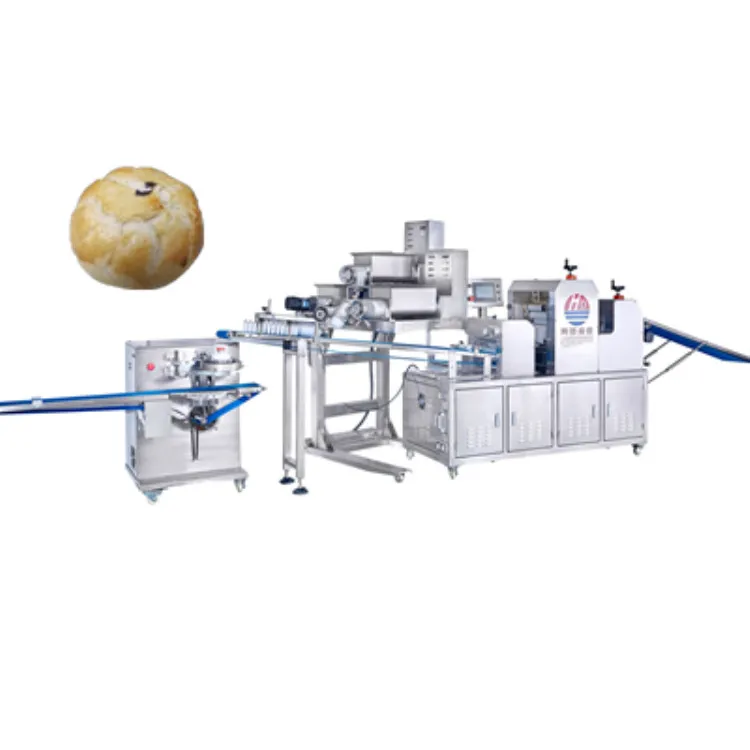 Durable comercial de acero inoxidable, máquina de hacer pan Flaky pastelería que forma la máquina para la fábrica de alimentos/