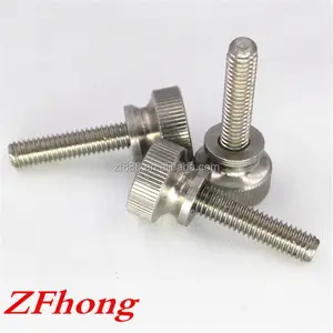 m1.6 - m10 GB / T834 a2 70 304 stainless steel thumb knurled screw high type