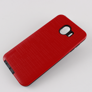 Caliente nueva tela cepillada <span class=keywords><strong>2</strong></span> en 1 funda de teléfono móvil para Samsung J4 2018 - Product Image 2