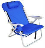 <span class=keywords><strong>Silla</strong></span> de <span class=keywords><strong>Playa</strong></span> Plegable Resistente <span class=keywords><strong>con</strong></span> Correas de Hombro Acolchadas - Product Image 1