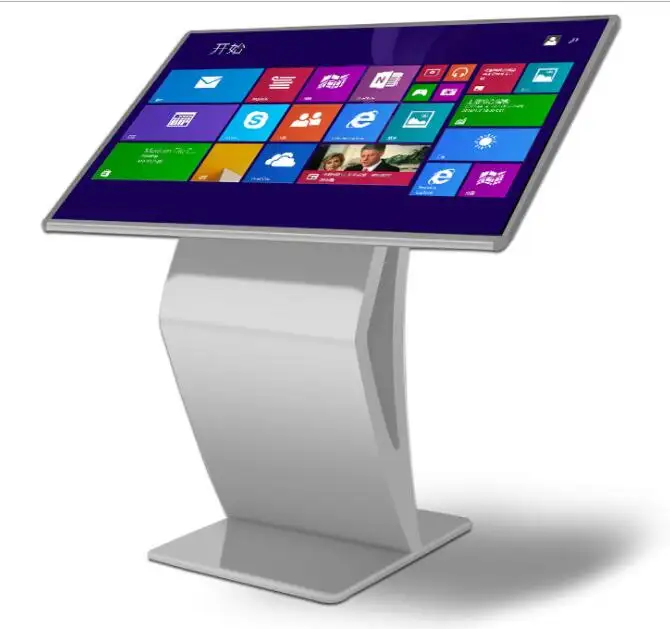 Shopping Mall multi media interactive LCD Touch Screen Kiosk/Touch screen all in one pc Design/Media Advertising Display Totem