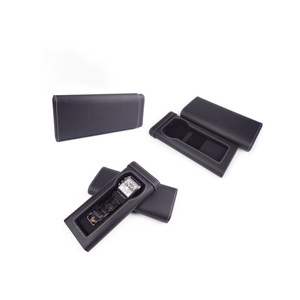 Nhà Máy OEM Handmade Da Thật Độc Đáo Một Mảnh Đồng Hồ Du Lịch Túi Nam Và Nữ Hộp Đồng Hồ - Product Image 4