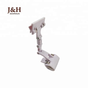 J & H Storefixture <span class=keywords><strong>prix</strong></span> d'usine coloré Double face en plastique <span class=keywords><strong>prix</strong></span> étiquette affichage Pop Clip pour supermarché publicité - Product Image 5
