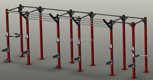 Monkey Rack Super Tall Pull up Bar Handles Dip Station NUEVO Sistema de aparejo - Product Image 5