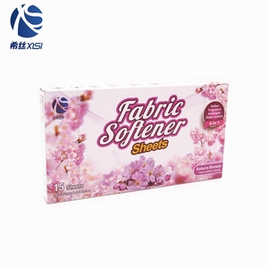 Buone vendite tessuto foglio asciugatrice ammorbidente fogli doppi di pulizia lavanderia compresse - Product Image 4