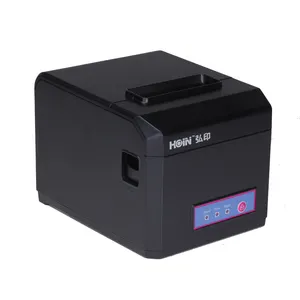 Hoin 80 Mm Thermal Printer Pos Systems Desktop Thermal Ticket Printer For Supermarket Restaurant