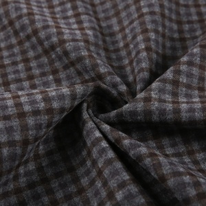 Poliestere rayon lavorato a maglia spandex TR stampati personalizzati all'ingrosso del tartan plaid spazzolato di taglio ponte roma tessuto per le donne abbigliamento - Product Image 3