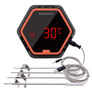 Inkbird di Smart Digital Wireless Termometro di Carne IBT-6X Con Sei Sonda - Product Image 1
