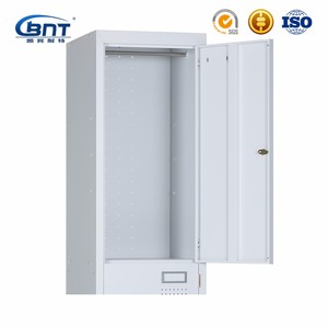 OEM Nhà Sản Xuất Kim Loại Lưu Trữ Tủ Quần Áo 2 Cửa Nhân Viên Phòng Tập Thể Dục Thép Locker - Product Image 3