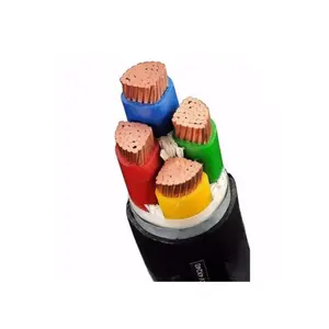 Kabel Daya PVC Insulasi, YJV 0.6/1KV XLPE 70mm2 4X240mm2 dengan Konduktor Tembaga