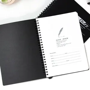 Buku catatan harian PVC buku salinan klasik bisnis Organizer buku latihan buku catatan A5
