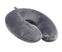 Masque de sommeil et oreiller de voyage en mousse à mémoire de forme avec masque de sommeil
