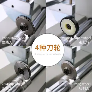 Automatische Papier Vouwen Machine, Papier Snijmachine, Papier Perforeren Machine