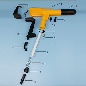 <span class=keywords><strong>Pistolet</strong></span> de pulvérisation pour revêtement en poudre 801, 201 et pièces détachées - Product Image 3