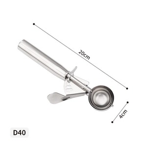 Cao Cấp 18/8 Thép Không Gỉ 1.5 Muỗng Canh 23Ml 0.8 OZ 4 Cm Nhỏ <span class=keywords><strong>Ice</strong></span> Cream Cookie Cupcake Muffin <span class=keywords><strong>Scoop</strong></span> - Product Image 2