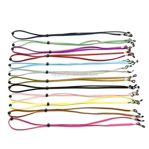 Cordon de lunettes de soleil et de lecture en polyester, couleur personnalisée, pratique, longueur 70 cm, largeur 5 mm, pour masque - Product Image 1