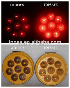 Red led năng lượng mặt trời hướng dương cảnh báo flashing light - Product Image 2