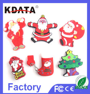 De noël Santa Claus Forme USB Flash Drive Pen Présent Boîte-Cadeau - Product Image 1