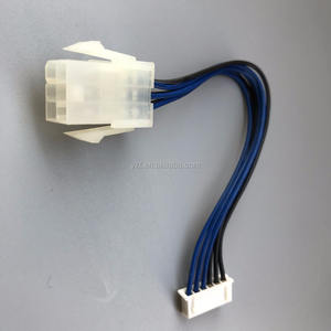 1007 24AWG圧着2.5ピッチ端子とインサート7*2ピンハウジング圧着ワイヤケーブル - Product Image 2