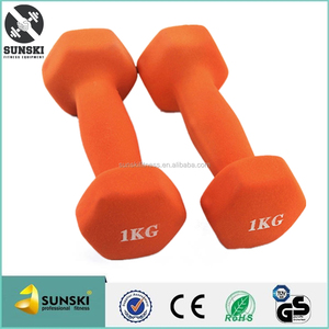 Sunski vinilo mancuerna hexagonal semicírculo para el edificio del cuerpo - Product Image 3