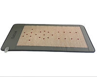 Tapis de sauna infrarouge PEMF avec lumières photoniques Matelas de massage pour le yoga et la méditation pour une relaxation et un bien-être améliorés du corps