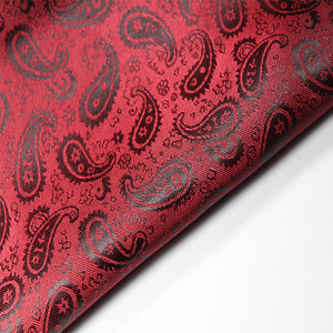 Mô Hình Cổ Điển Paisley <span class=keywords><strong>Viscose</strong></span> <span class=keywords><strong>Polyester</strong></span> Jacquard Lót Satin Vải Cho Đồng Phục Và Hàng May Mặc Nhuộm Đồng Bằng Blazer Áo Khoác - Product Image 3