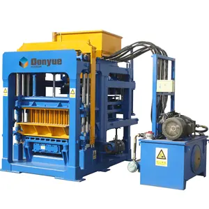 hot products QT 4-15 hollow cement brick machine price list in Sri lanka