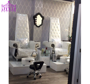 เก้าอี้ทำเล็บเท้าส<span class=keywords><strong>ปา</strong></span>บัลลังก์หรู2021พร้อมอ่างล้างจาน<span class=keywords><strong>ส</strong></span>ี่เหลี่ยมเก้าอี้ทำเล็บมือหลังสูง - Product Image 2