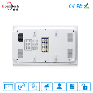 An ninh nhà biệt thự video Cửa Điện thoại 800TVL ngoài trời máy ảnh bcomtech 7 inch màn hình cảm ứng Bạc Max. Support 32GB SD thẻ chuyển động - Product Image 2