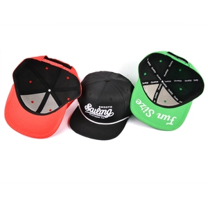Chapeaux Snapback réglables de taille personnalisée en vrac avec corde - Product Image 6