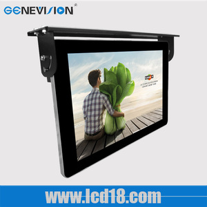 15 pollici LCD display advertising stand hot sex bus video player per la vendita