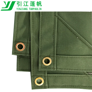 100% polyester không thấm nướ<span class=keywords><strong>c</strong></span> màu xanh lá <span class=keywords><strong>c</strong></span>ây bông vải bạt xe tải bao gồm Twill dệt mô hình thiết kế ngoài trời Pickup Xe Tải xe Túi - Product Image 4
