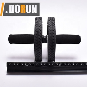 Macchina per allenamento <span class=keywords><strong>da</strong></span> <span class=keywords><strong>casa</strong></span> per Fitness AB Wheel professionale intagliatore addominale con ginocchiera e tappo per pavimento e strumento freno - Product Image 5