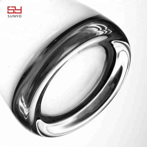 Pribadi Buatan Tangan Kristal Wiski Gelas Kaca dengan Tebal Dasar - Product Image 6