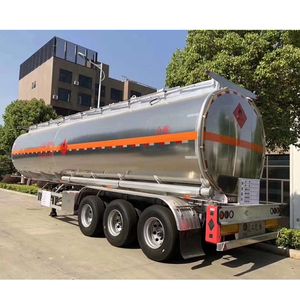 Semirimorchio di Alta Qualità a 3 Assi HOWO, Rimorchio Cisterna in Alluminio con Capacità di 45 M3, Autocisterna per Carburante in Vendita - Product Image 6