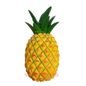 Large Hotel outdoor Garden Street Landscape decoration design Fruit art sculpture Fiberglass Pineapple Sculpture