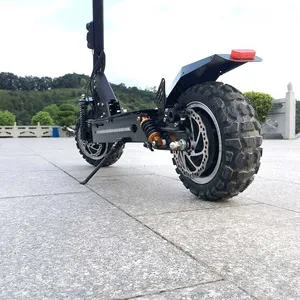 Hiệu Suất Tuyệt Vời Có Thể Gập Lại 2400W Scooter Với Off Road Lốp